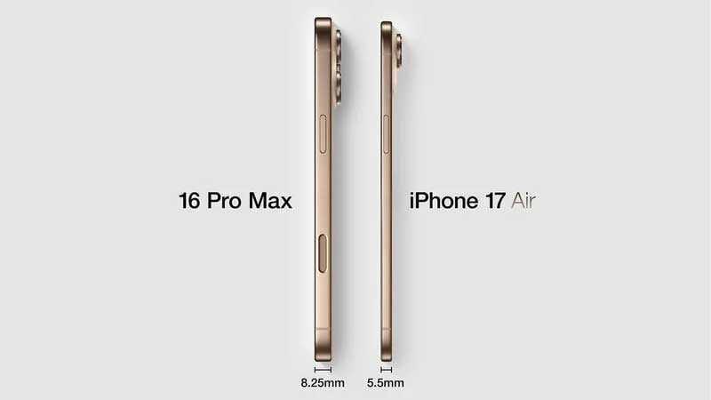 Iphone 16 Pro Vs Iphone 17 Air Feature