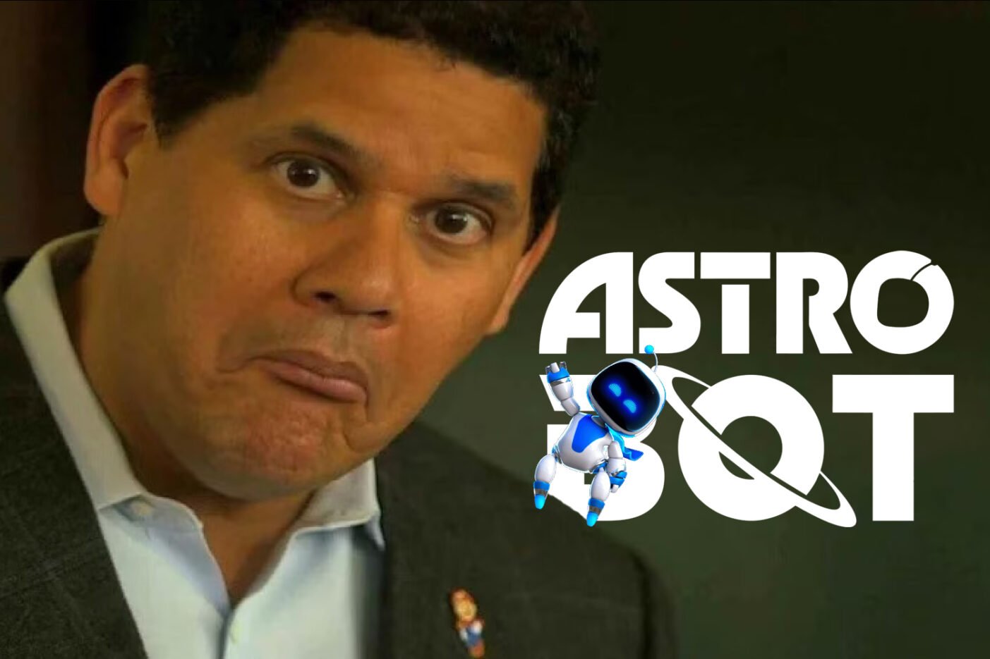 Reggie Fils-Aimé Astro Bot