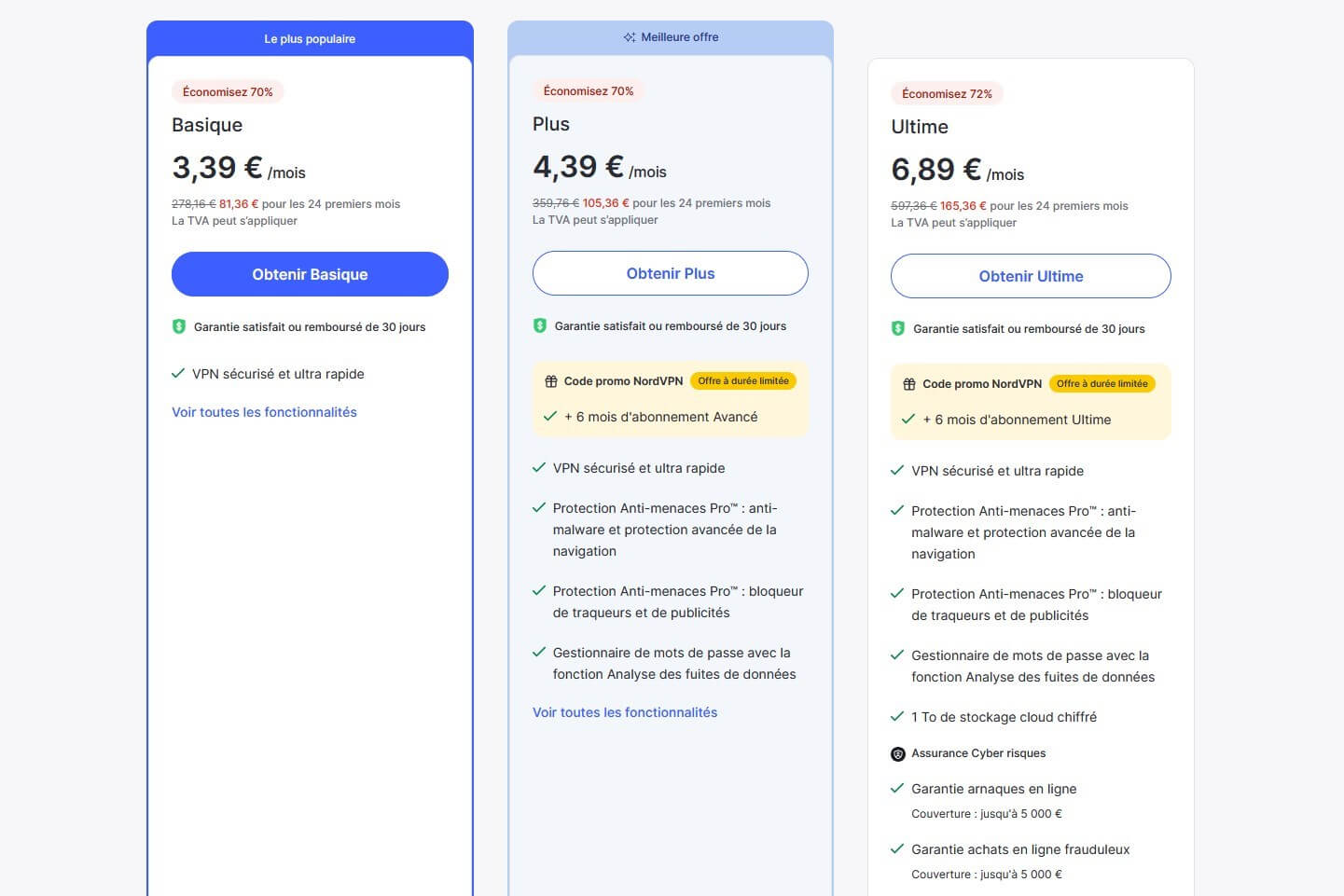 Tarifs Anniversaire Nordvpn