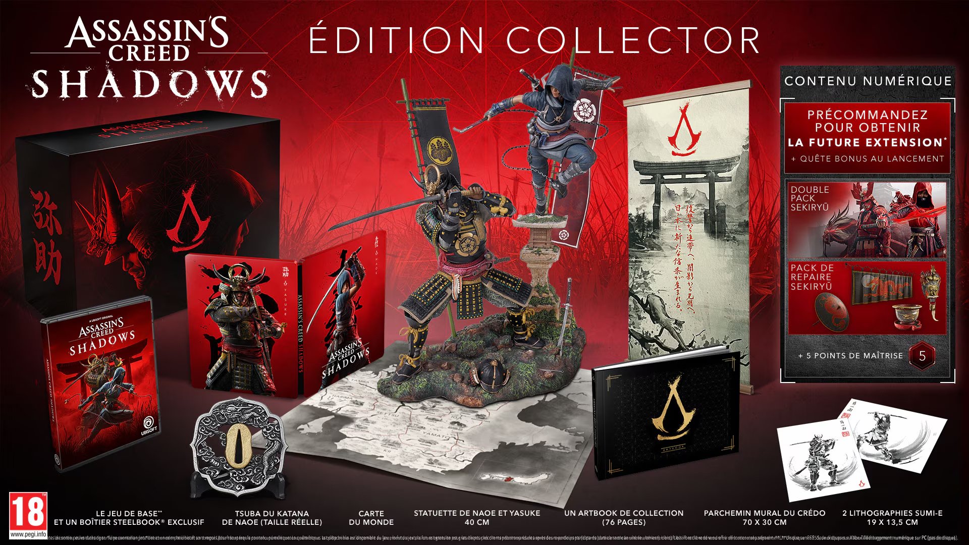 Assassins Creed Shadows Collector Copie