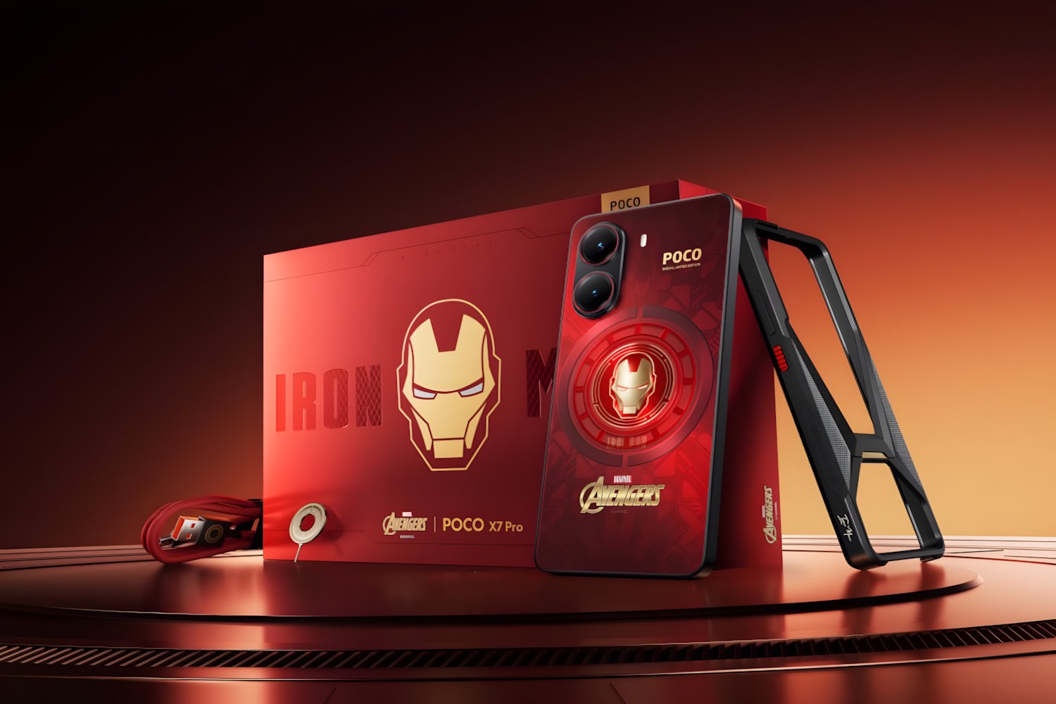 Poco X7 Pro Iron Man Edition