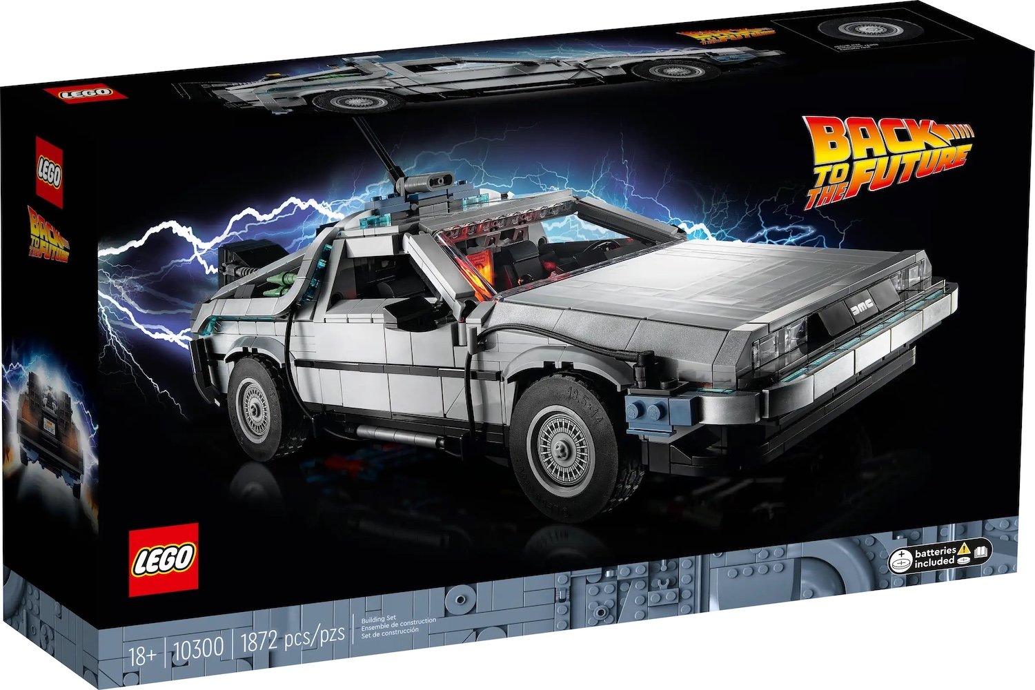 Delorean Lego