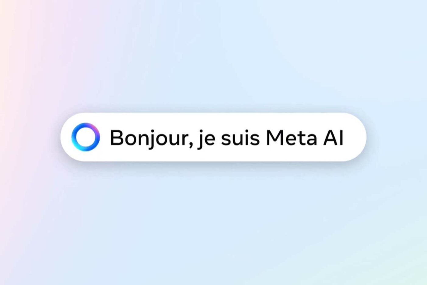 Bonjour Meta Ai