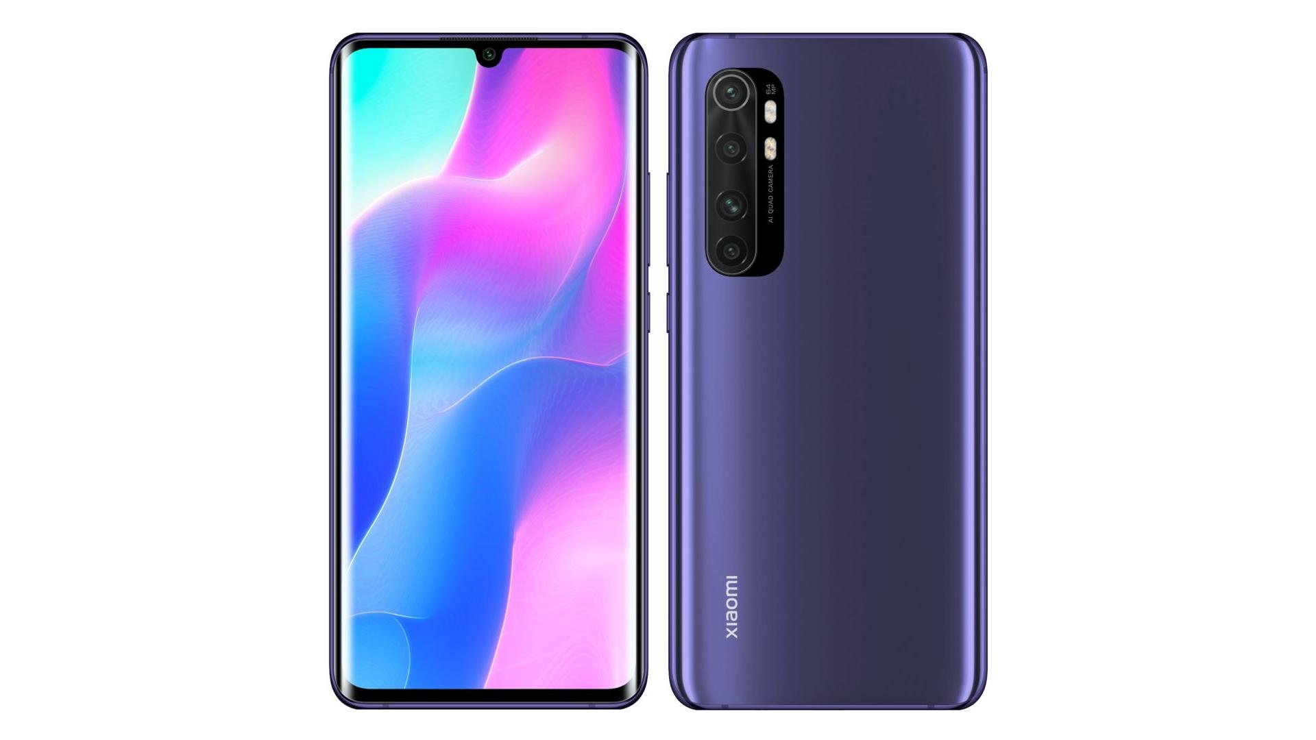 smartphone xiaomi note 10 lite