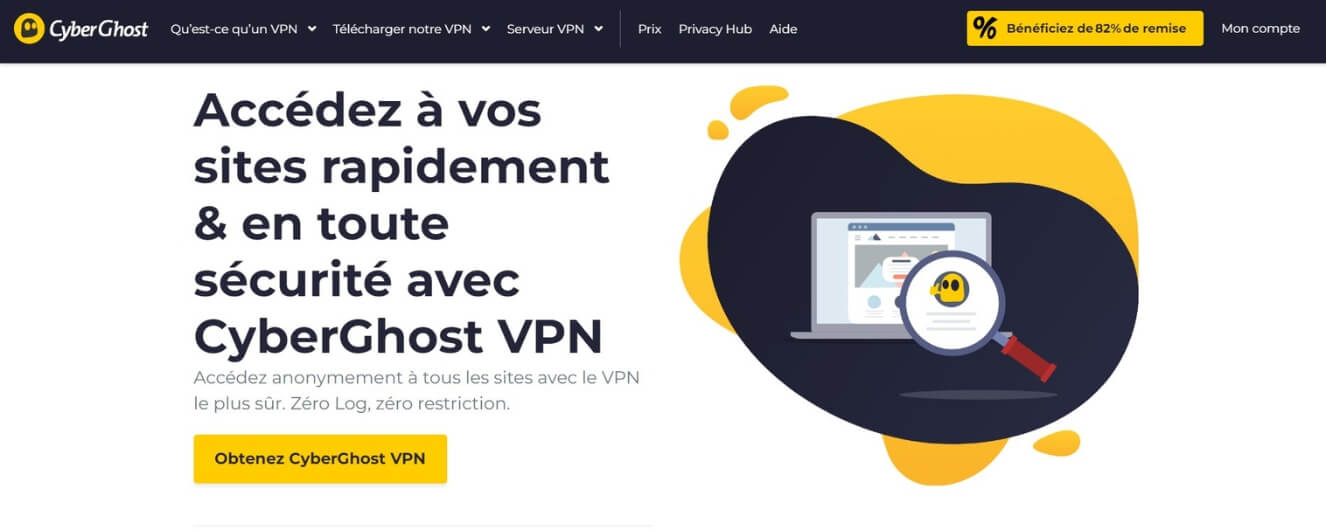 CyberGhost pour les sites de rencontre