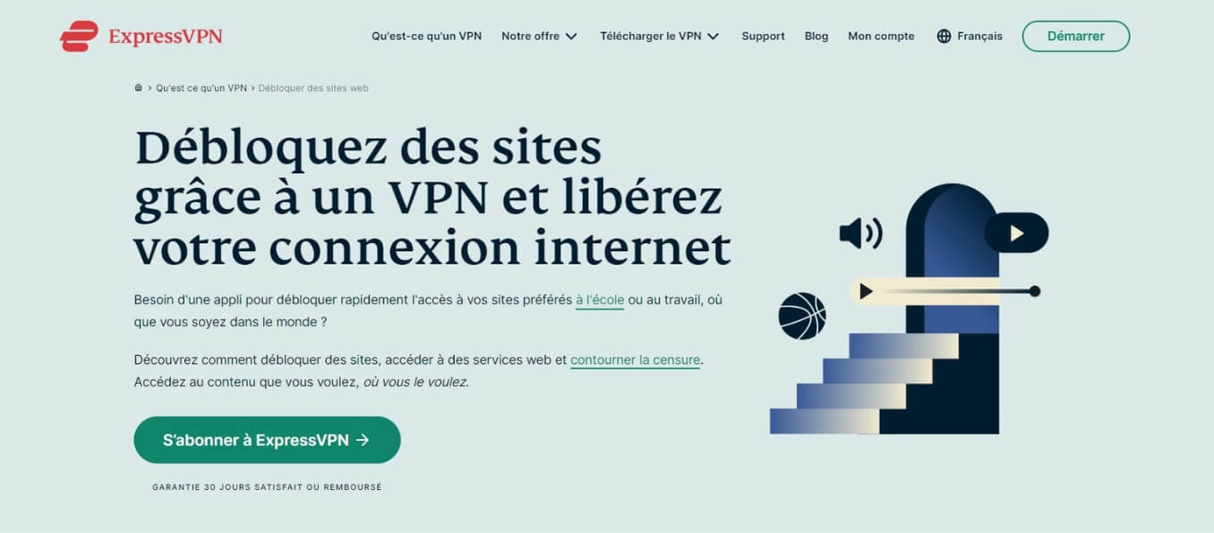 ExpressVPN pour les sites de rencontre