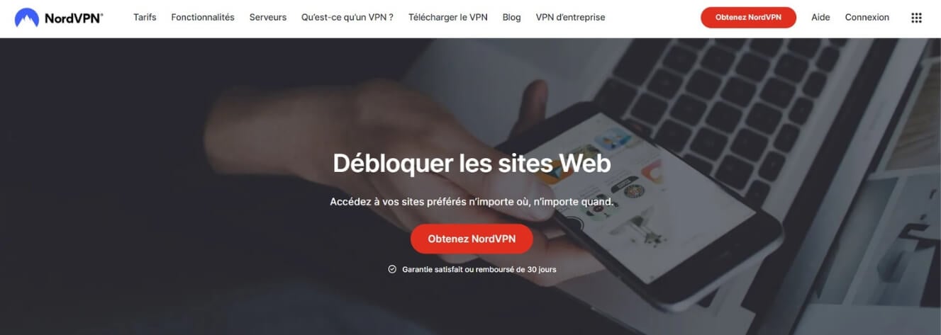 NordVPN pour les sites de rencontre