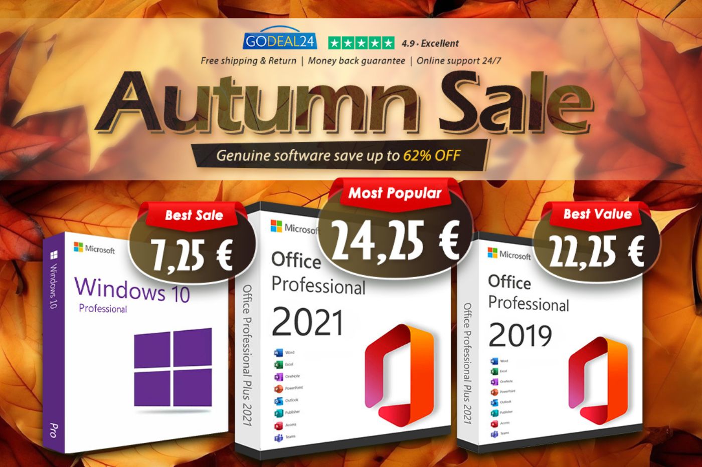 Equip Yourself With The Microsoft Office 2021 Pro Suite For Less Than   Godeal24 Automne 