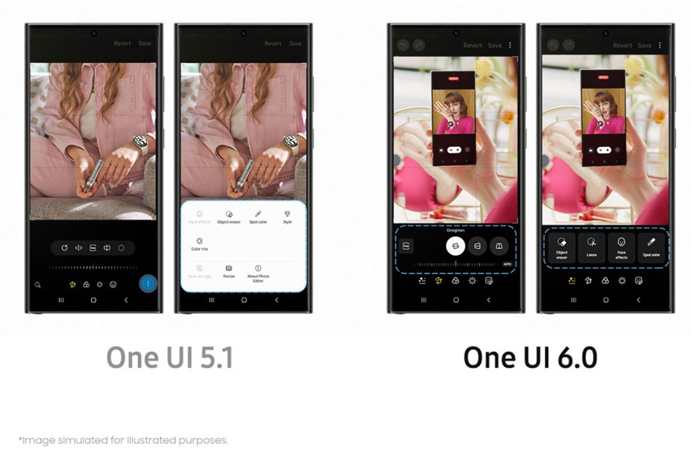 Samsung a lancé le test d'Android 14 avec One UI 6.0 pour le Galaxy A53.
